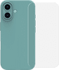 BlueBuilt Backcover iPhone 16 Grün + Panzerglas