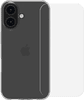 BlueBuilt Backcover iPhone 16 Transparent + Panzerglas
