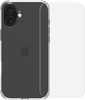 BlueBuilt Protective Back Cover iPhone 16 Plus Transparent + Screen Protector Glass