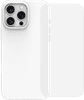 BlueBuilt Back Cover iPhone 16 Pro Max White + Screen Protector Glass