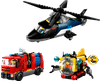 LEGO City Helicopter, Fire Truck, and Submarine Remix 60462