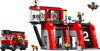 LEGO City Feuerwehrstation mit Drehleiterfahrzeug 60414