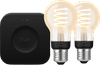Philips Hue Filament White Ambiance Standard Doppelpack + Bridge Pro