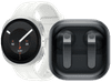 Samsung Galaxy Watch9 Weiß 40 mm + Samsung Galaxy Buds4 Schwarz