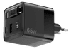 Sitecom 65W GaN Ladegerät mit ausziehbarem Kabel