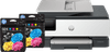 HP OfficeJet Pro 8122e + 2 Black + 2 Color Cartridges