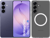 Samsung Galaxy S26 Plus 256GB Dark Blue 5G + BlueBuilt Back Cover with Magnet Transparent