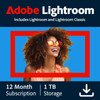 Adobe Lightroom CC 1 Year + 1TB Cloud Storage - Digital