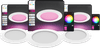 Philips Hue Recessed Spot Slim 3-Pack - White and Color - 170mm - White