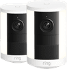 Ring Spotlight Kamera 2. Generation Stecker Weiß Doppelpack