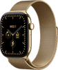 Apple Watch Series 12 Cellular 46mm Titanium Gold Milanese Loop M/L