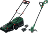 Bosch Rotak 18V-32 + Bosch EasyGrasCut 18 + Bosch Starterset 18V 4,0 Ah