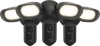 Ring Floodlight Kamera Wired Pro 2. Generation Schwarz 3er-Pack