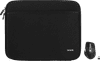 BlueBuilt Laptophülle Breite 36 cm 15-16 Zoll M Schwarz + Maximus Maus