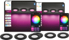 Philips Hue Slim Recessed Spotlight 6-Pack - White and Color - 90mm - Black
