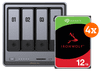 UGREEN NASync DXP4800 Plus + Seagate IronWolf 12TB 4-pack