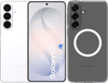 Samsung Galaxy S26 Plus 512GB Weiß 5G + BlueBuilt Backcover mit Magnet Transparent
