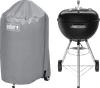 Weber Original Kettle 47 cm Schwarz + Weber Abdeckung 47 cm