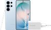 Samsung Galaxy S26 Ultra 256GB Hellblau 5G + BlueBuilt Ladegerät 65 Watt Weiß