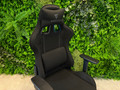 Vortech Essential Gaming Chair Black + Vortech Floor Mat Black (Image 3 of 5)