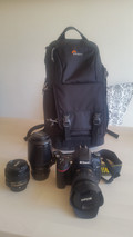 Lowepro Fastpack BP 150 AW II Black (Bild 2 von 2)