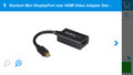 StarTech Mini DisplayPort to HDMI Video Adapter (Image 1 of 1)