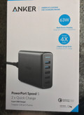 Anker PowerPort Speed Charger 5 USB Ports 18W Quick Charge 3.0 Black (Image 1 of 1)