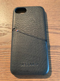 Decoded Apple iPhone SE 2 8/7/6/6s Back Cover Leather Black (Image 1 of 2)