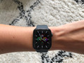 Apple Watch SE 44mm Space Gray Aluminum Black Sport Band (Image 2 of 5)