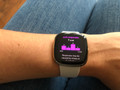 Fitbit Sense Lunar White/Soft Gold (Image 3 of 5)