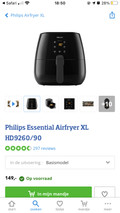 Philips Essential Airfryer XL HD9260/90 (Bild 4 von 18)