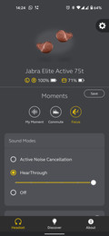 Jabra Elite Active 75t Titanium Black (Image 1 of 12)