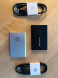 Samsung T7 Touch Portable SSD, 1 TB, Schwarz (Bild 1 von 1)