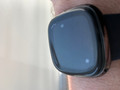 PanzerGlass Fitbit Sense, Versa 3 Displayschutzfolie Glas Schwarz (Bild 1 von 2)