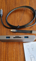 Satechi USB-C On-the-Go Multiport Adapter Space Grey (Image 3 of 5)