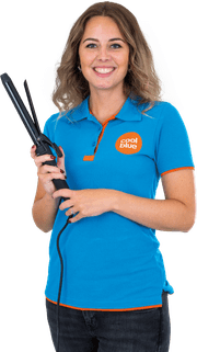 Dicke Lockenstäbe für große Locken