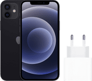 Apple iPhone 12 128GB Schwarz + Apple Schnellladegerät