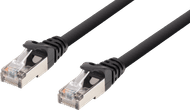 BlueBuilt Netzwerkkabel FTP CAT6 3 m Schwarz