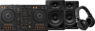 Pioneer DJ DDJ-FLX4 + Pioneer DJ HDJ-X5 Black + Pioneer DJ DM-40D-BT Black