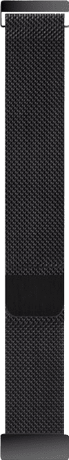 BlueBuilt Milanaise-Armband Schwarz für Samsung 20 mm