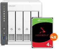 QNAP TS-433-4G + Seagate Ironwolf 16TB (4 x 4TB)
