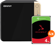 QNAP TS-464-8G + Seagate Ironwolf 16TB (4 x 4TB)