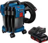 Bosch Professional GAS 18V-10 L 5,0 Ah GBA Akku (2x) Starterset