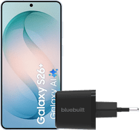 Samsung Galaxy S26 Plus 512GB Light Blue 5G + BlueBuilt Charger 45W Black