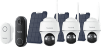 Reolink Argus B430 3er-Pack + Solar Panel + D340W + Chime
