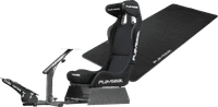 Playseat Evolution Pro ActiFit Schwarz + Bodenschutzmatte