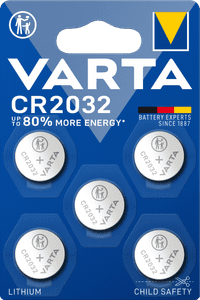 VARTA Lithium Coin CR2032 BLI 5 Units