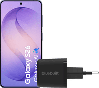 Samsung Galaxy S26 256GB Dark Blue 5G + BlueBuilt Charger 45W Black