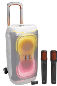 JBL Partybox 330 White + JBL Easysing Mics