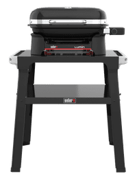 Weber Lumin Compact Black mit Untergestell